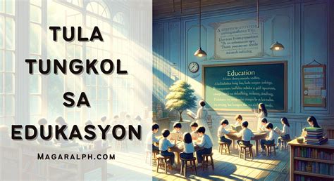 kahalagahan ng edukasyon slogan|Tula Tungkol sa Edukasyon (8 Halimbawa) — MagaralPH.